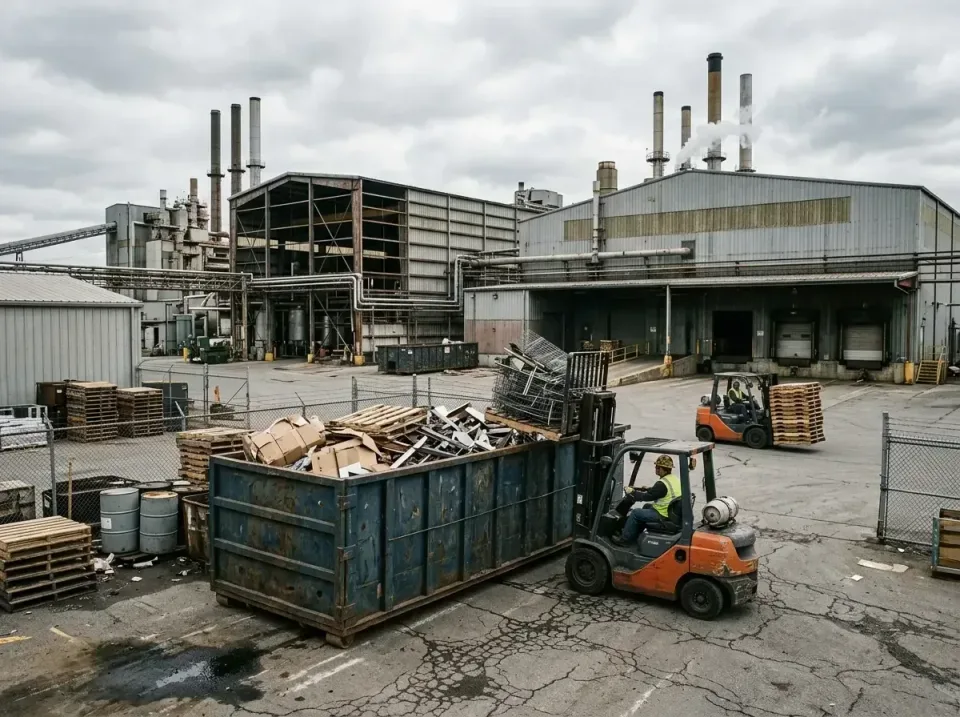 industrial-factory-scrap-conta-003 — frequently asked questions, Cheap Roll-off Dumpster Rentals in Owings Mills, MD